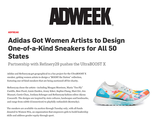 Adweek toofly adidas