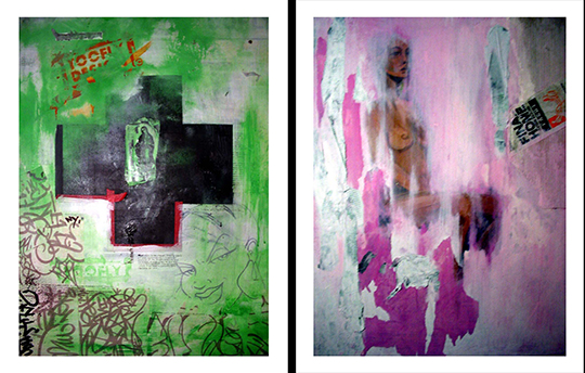 Toofly Deconstructed Paintings
