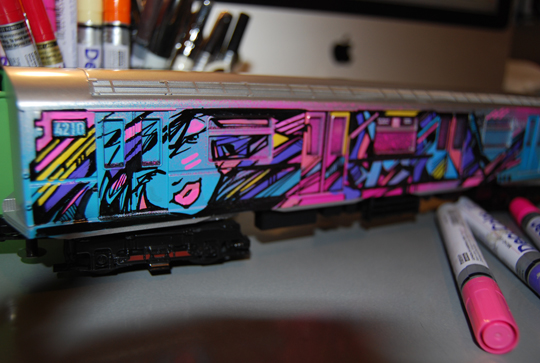 Custom Graff Train-3