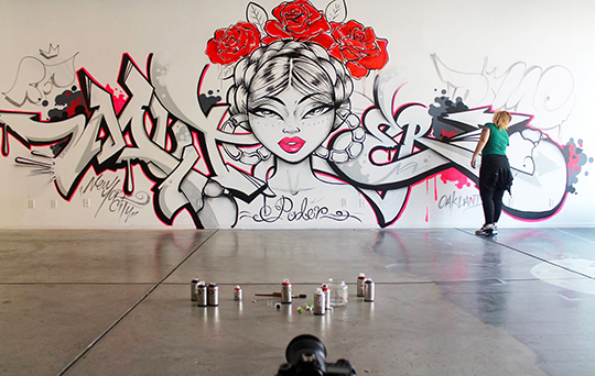 Grafiteras Gallery Installation