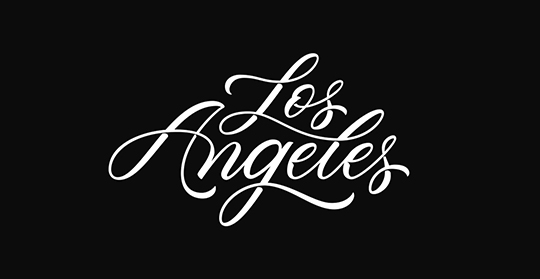 Los Angeles_Type not by me