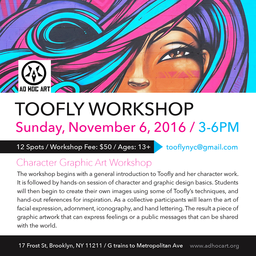 Toofly Workshop 2016_web