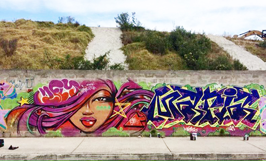 Grafftii Mujer Quito