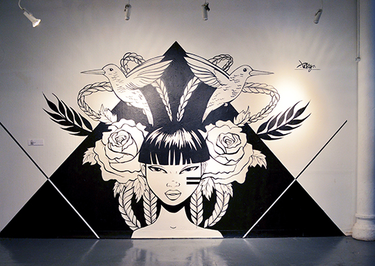 Toofly Gallery Wall Installation
